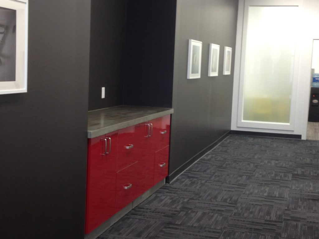 counter replacement - side view