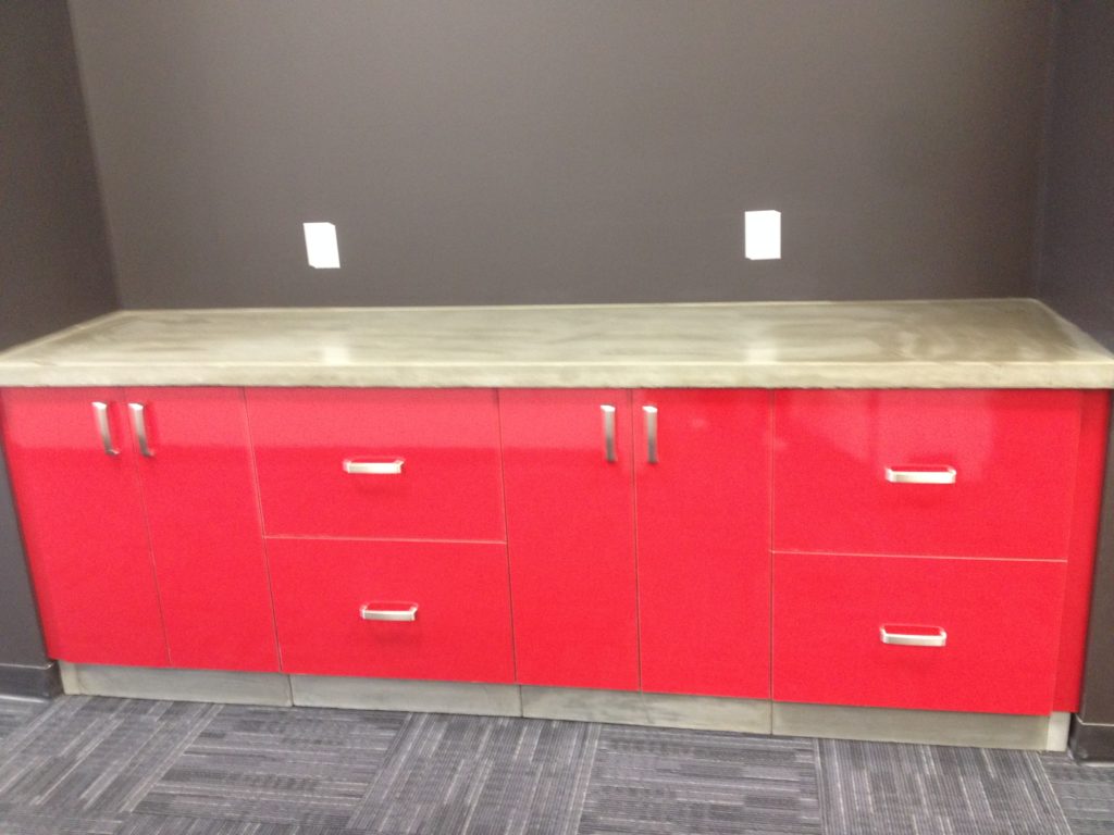 counter replacement - front view