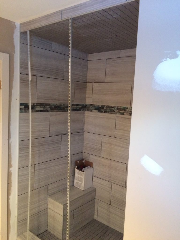 shower replacement after